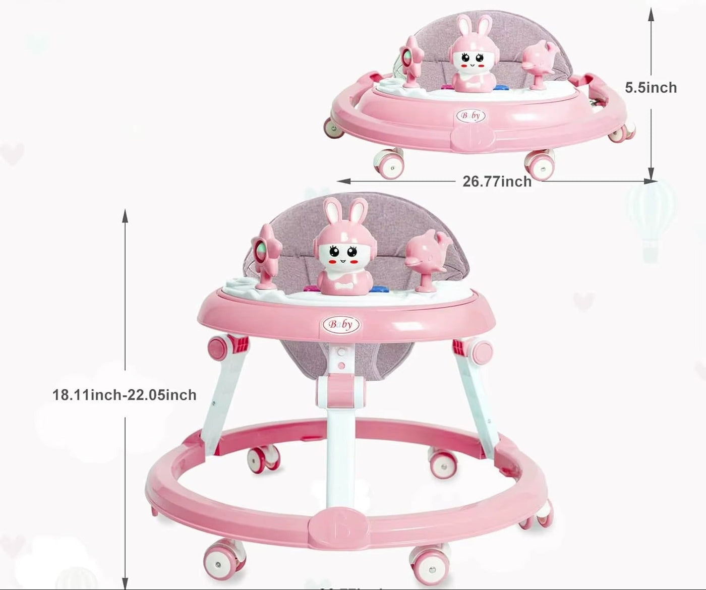 הליכה מתכווננת לתינוקות