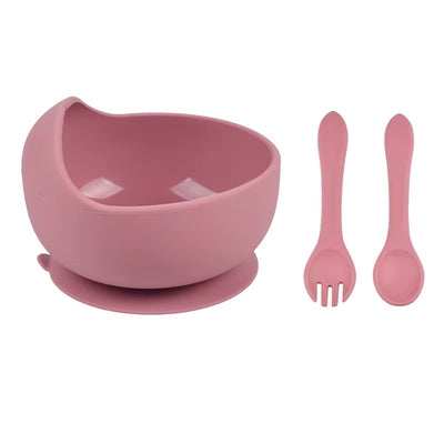 סט האכלה מסיליקון לתינוק